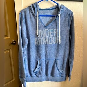 🔥 3/15 SALE 🔥 Under Armour Lavender Fleece hooded Sweatshirt Kangaroo Pocket